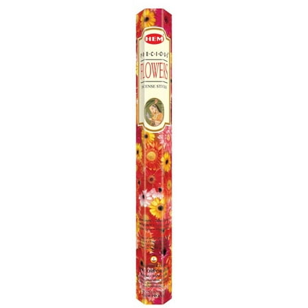 Precious Flowers, HEM Incense 20 Stick Single Tube, Imported From (Best Flowers In India)