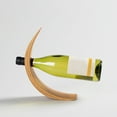 thumbnail image 5 of NWOKYZGH Single Wine Bottle Holder, Natural Bamboo Personalized Wine Rack,Self Balancing Display Wine Rack On Tabletop, Cabinet Etc, 5 of 6