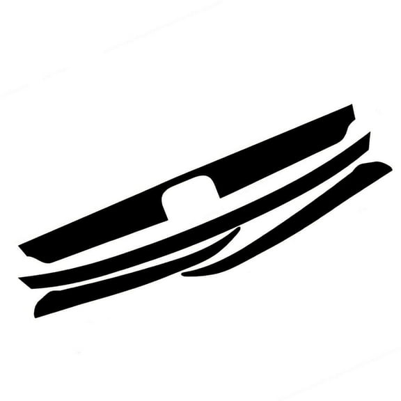 4Pcs/Set Front Grille Chrome Delete Blackout Precut Vinyl Trim Exterior Accessories For Honda For-Accord-Sedan 2018 2019 2020 Fangkenuo