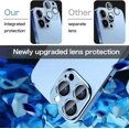 thumbnail image 5 of KONEE Camera Lens Protector Compatible with iPhone 13 Pro/ 13 Pro Max, 9H Tempered Glass Screen Protector, Metal Protective Lens Cover for iPhone 13 Pro/ iPhone 13 Pro Max - Blue, 5 of 8