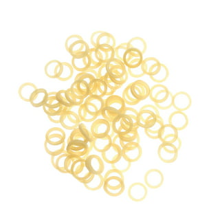 Elastic Bands, Rubber Rings High Temperature Resistant Strong 0.39in Wide  Soft Aging Resistant 120Pcs For Industry 