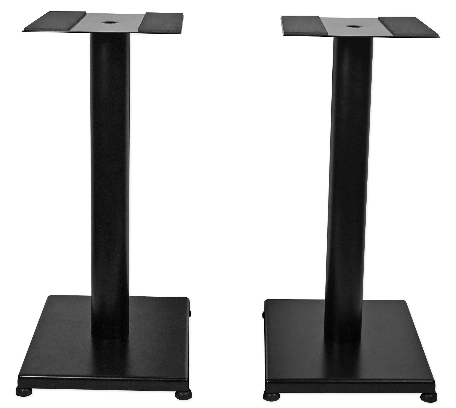 Black 21 Steel Bookshelf Speaker Stands For Klipsch R 15pm