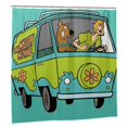 thumbnail image 2 of Scooby-Doo Mystery Gang Shower Curtain 72x72 In With Snap Liner Waterproof Polyester Shower Curtain Bathroom, 2 of 8