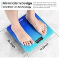 thumbnail image 5 of RENPHO Highly Accurate Digital Body Weight Scale, 400 lb, Gradient-Blue, 5 of 8