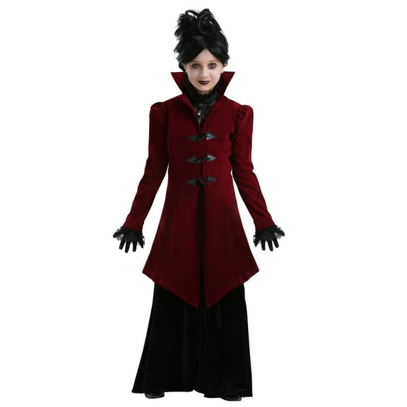 Delightfully Dreadful Vampiress Girls Costume