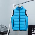 thumbnail image 6 of Lovskoo Women's and Men's Heated Jacket Vest Sleeveless Usb Intelligent Constant Temperature Heated Windproof Plus Size Coat with Winter 4 Heated Zones Coat Quilted Jacket Blue, 6 of 8