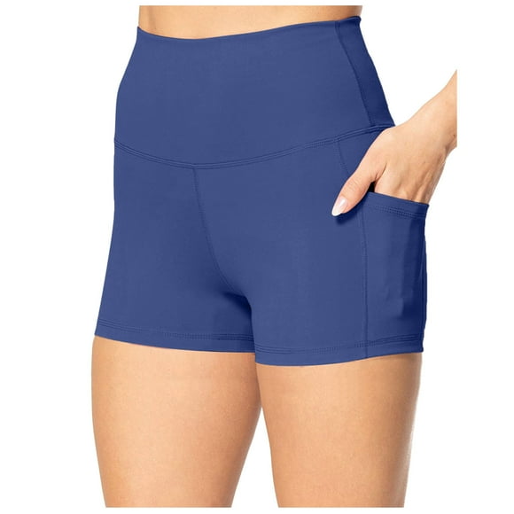 Fvwitlyh Pantoufles Pour Femmes Women'S Lifting Exercise Fitness Running High Waist Yoga Pants Navy,XL