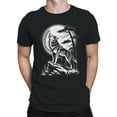 thumbnail image 2 of Majestic Wolf Amidst Moonlight Men's T-shirt, 2 of 3