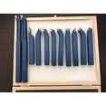 thumbnail image 1 of 11pcs Carbide Tipped Lathe Lathe Tools Metal Cutting Tool Bits Set, 1 of 5