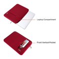 thumbnail image 4 of Funda MOSISO de poliéster rojo para portátil, 16 pulgadas, para MacBook, 4 of 6
