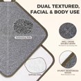 thumbnail image 2 of Toallita exfoliante ZOMCHI Premium para rostro y cuerpo, paquete de 3, 2 of 7
