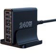 thumbnail image 1 of wonima44 240W USB C Charger, 8-Ports Compact GaN PD 100W PPS 45W QC20W Multiport Fast Charging Station for MacBook Laptop, iPhone 16 15 Pro Max, iPad, Galaxy S24 S22, Pixel and More, 1 of 1