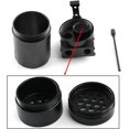 thumbnail image 3 of Recolector de aceite de motor, recipiente colector de aceite universal, recuperación de vapor de aceite de motor de aluminio de 300 ml, con filtro de aire, manguera y otros accesorios (negro), 3 of 5