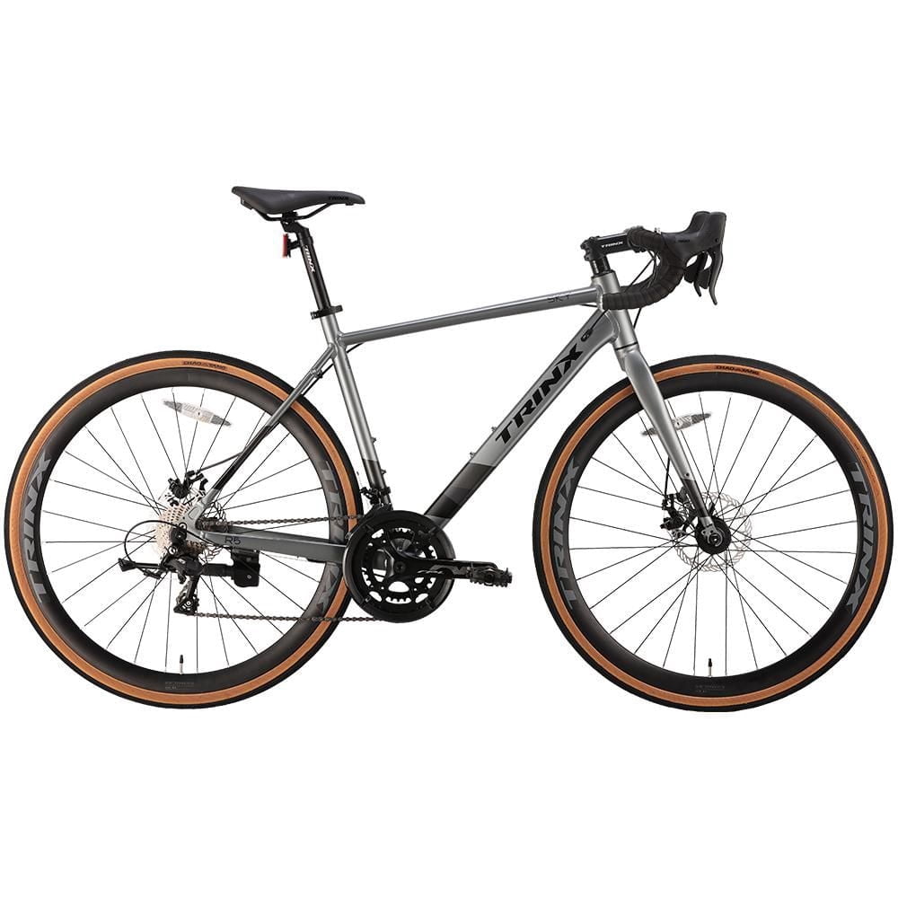 Trinx Sky 700C Road Bike for Men and Women, 18 Speed Hybrid Bike