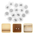 thumbnail image 3 of 20PCS Furniture Cam Lock Fasteners Invisible Divider Peg Cabinet Connectors Set Shelf Cam Lock Connectors Furniture Hardware Parts Hidden Drawer Locks Connecting Nut Furniture Connector, 3 of 8