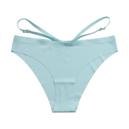 Ausyst Panties for Women Women s Summer Seamless Yoga Silk Sports Quick-drying Elastic Women s Briefs Clearance