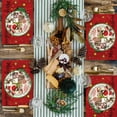 thumbnail image 4 of Wooowa 16PCS Christmas Disposable Dinnerware Sets, 9/7Inch Paper Plates for Holiday Parties, 4 of 7