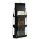 thumbnail image 5 of Organizador de bolso colgante de 6 bolsillosarmario de paredbolsa de almacenamiento transparente (negro) Ndcxsfigh Nuevos Originales, 5 of 7