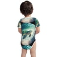 thumbnail image 6 of Rocae Watercolor Turtle5 for Baby Climbing Clothes Soft Baby Romper for Active Infants Comfortable and Breathable Crawling Jumpsuit Unisex Baby Outfit, 6 of 8