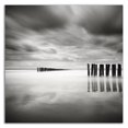 thumbnail image 3 of 14" x 14" The Gathering by Wilco Dragt - Wall Art Print on Canvas Fabric Gray, 3 of 3