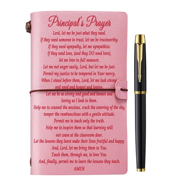 Cuaderno diario de piel Muzuis Principal Gifts, tamaño A6