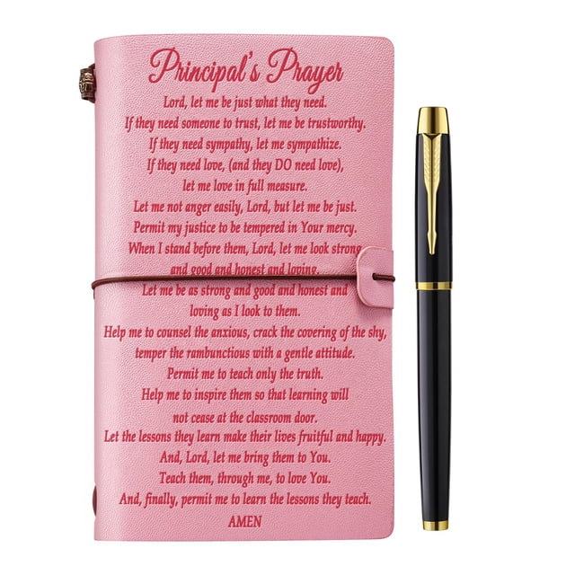 Cuaderno diario de piel Muzuis Principal Gifts, tamaño A6