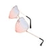 thumbnail image 2 of Gafas de sol Qarigey con lentes coloridas y montura metálica para hombres y mujeres Lentes Azul y Rojo, 2 of 6