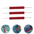 thumbnail image 3 of FONDOTIN High Precision Red High Voltage Resistors for Generators, 3 Pieces Electrical Components, 3 of 6