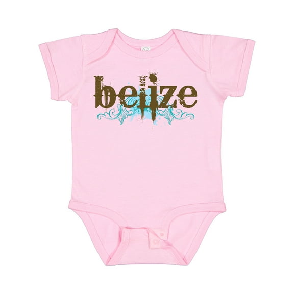 Inktastic Belize Country Grunge Shirts Boys or Girls Baby Bodysuit