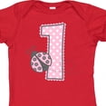 thumbnail image 4 of Inktastic Pink Ladybug 1st Birthday Girls Baby Bodysuit, 4 of 5