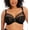 Black, variant on Elomi Matilda Banded Plunge Underwire Bra (8900),32G,Black