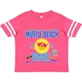 thumbnail image 3 of Inktastic Myrtle Beach Vacation Time Girls Toddler T-Shirt, 3 of 5