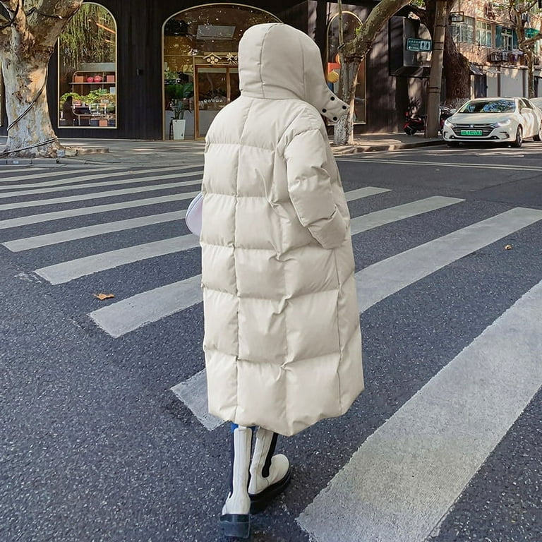 DanceeMangoo High End Puffer Jacket Women Pink Winter Down Jacket