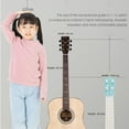 thumbnail image 2 of OULII Kids Musical Toy Ukulele Toy Assorted Color for Boys and Girls Music Education 1Pcs, 2 of 8