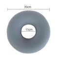 thumbnail image 5 of Grey 15 inch Inflatable Donut Ring Cushion with A Pump ,Hemorrhoids Seat Pillow, Tailbone Pain, for Wheelchairs- Use in The Home, Car, Office, 5 of 5