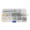 thumbnail image 3 of 8mm Grommet Eyelet Kit with 160 Metal Eyelets 4 Colors Rust Prevention Leather Eyelet Kit for Repairing Decorating, 3 of 8