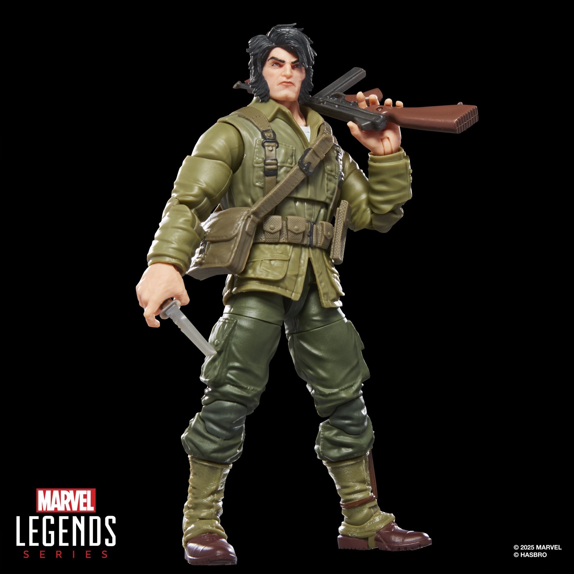 Marvel Legends Series Wolverine (WWII Logan), X-Men Comics Action Figure