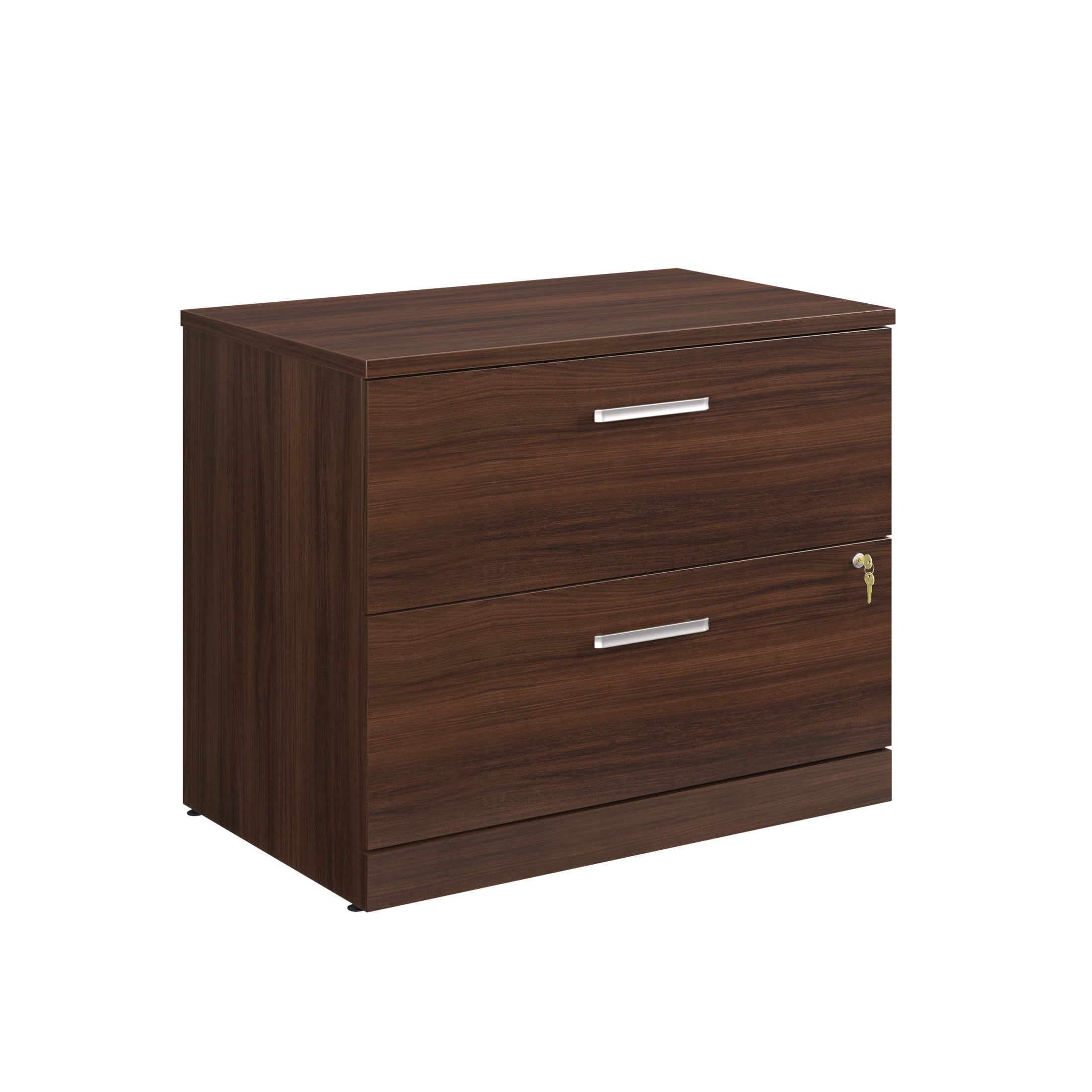 Sauder Affirm Engineered Wood Lateral Filing Cabinet in Noble Elm/Brown