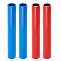 1/2" x 2 Ft PEX-B Tube Stick, Pack of 2 Red and 2 Blue Pex Tubing for Potable Water Lines