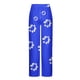 thumbnail image 4 of Pantalones de pijama largos de poliéster para hombre, informales, con estampado a cuadros, holgados y deportivos., 4 of 4
