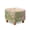 Bunny Egg Tulip Grass Print, variant on SCRAWLGOD Fur Leopard Print Ottoman Slipcover Stretch Square Footstool Slipcover Universal Folding Storage Ottoman Covers for Living Room with Elastic Bottom