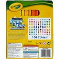 thumbnail image 5 of Crayola Super Tips Washable Markers 100 unique colors washable, 5 of 5