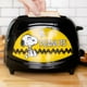 thumbnail image 1 of Uncanny Brands Peanuts Snoopy tostador de dos rebanadas - Brinda tu beagle favorito en tu tostada, 1 of 5