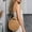 Light Brown, variant on Round Paper Rope Hand-Drawn Straw Shoulder Bag, Mini Crossbody Woven Bag, Fresh and Cute Beach Bag, Casual Women's Bag (Beige)