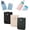 3 PCS D, variant on 3 PCS Personalized Pull Out Credit Card Organizer, Slim Portable Multiple Card Slots Card Holder Wallet Organizer for Women Men Festive Gift