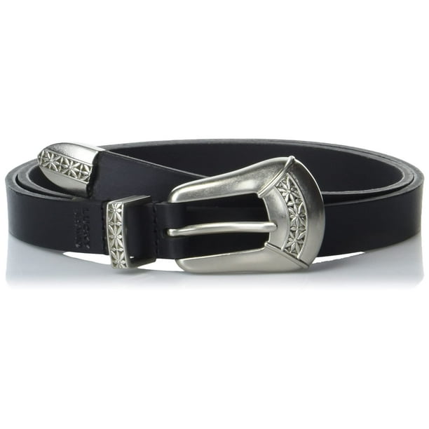 Cinturón de cuero con hebilla estilo western para mujer de Lucky Brand