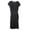 Black, variant on Akris Women's Black Belted Lace Midi Dress - 8