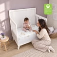 thumbnail image 2 of Dream On Me Sunset 2-in-1 Mini Crib Mattress, Dual-Sided Infant & Toddler, Waterproof Cover, GREENGUARD Gold Certified, 38” x 24” x 3”, Fits Mini & Select Portable Cribs, 2 of 9