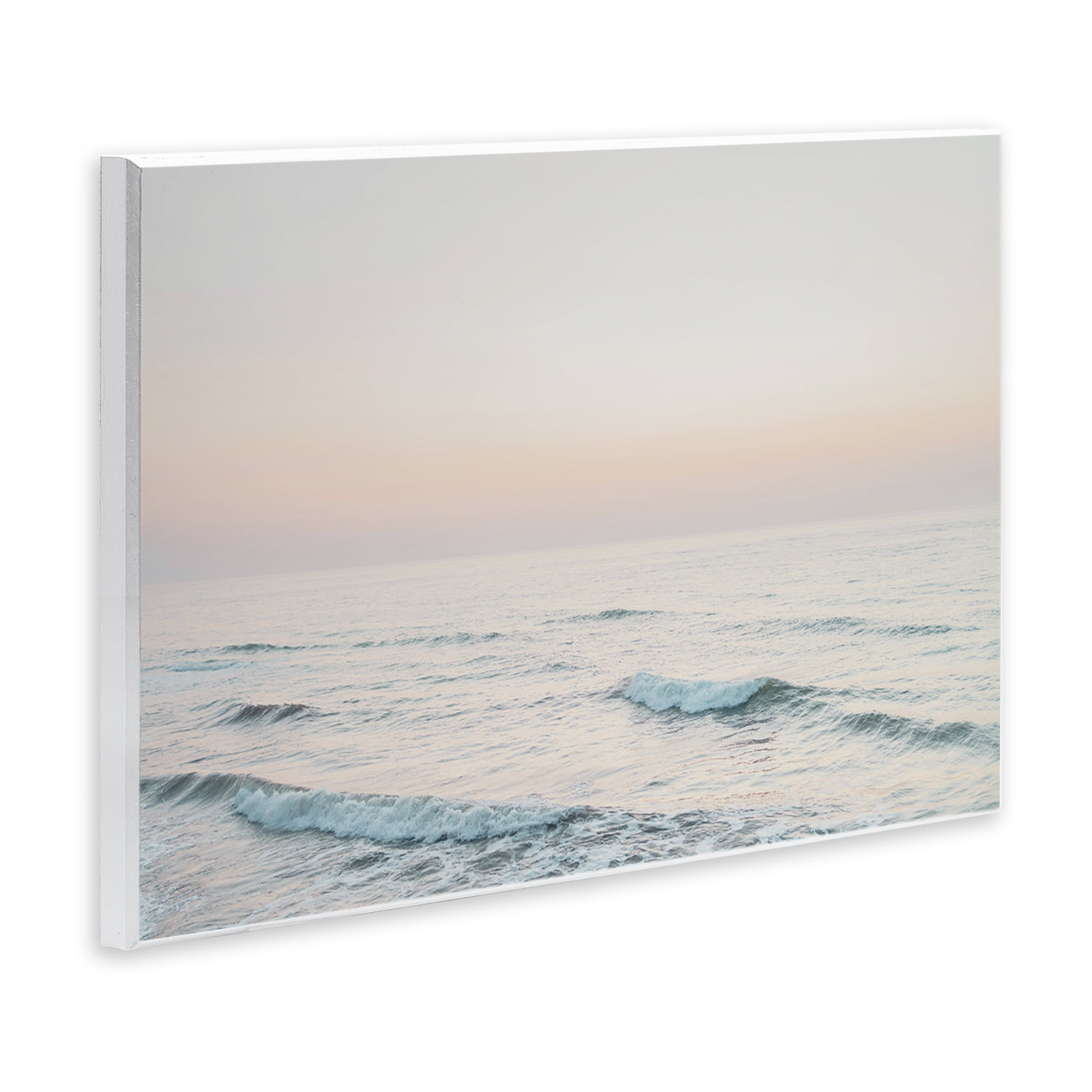 Stupell Industries Rolling Waves At Dawn Coastal Photography Unframed Art Print Wall Art, 15 x 10