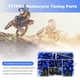 thumbnail image 4 of Likrtyny Tuercas Tornillos para Carrocería Aluminio 177 Uds. para Moto Cross (azul), 4 of 9